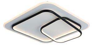 Brilagi - Plafoniera a LED dimmerabile IRIS LED/81W/230V 50x50 cm bianco/nero + telecomando