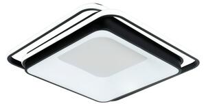 Brilagi - Plafoniera LED dimmerabile IRIS LED/102W/230V 50x50 cm nero + telecomando