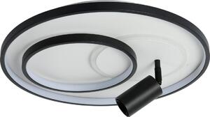 Brilagi - Plafoniera LED dimmerabile UNITY LED/60W/230V + 1xGU10/3W bianco/nero +telecomando