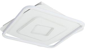 Brilagi - Plafoniera LED dimmerabile IRIS LED/98W/230V 50x50 cm bianca + telecomando