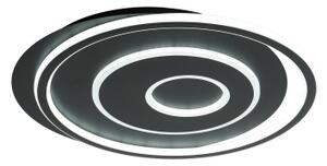 Brilagi - Plafoniera LED dimmerabile IRIS LED/83W/230V 46x50 cm nera + telecomando
