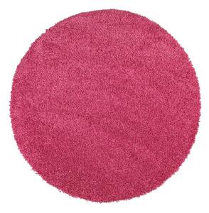 Tappeto rosa , ø 100 cm Aqua Liso - Universal