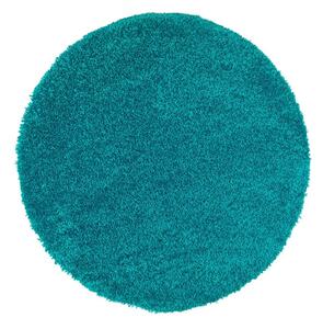 Tappeto blu , ø 100 cm Aqua Liso - Universal