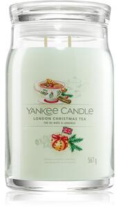 Yankee Candle London Christmas Tea candela profumata 567 g