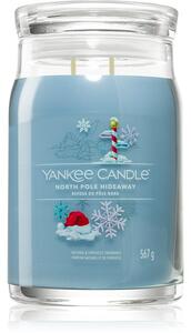 Yankee Candle North Pole Hideaway candela profumata 567 g