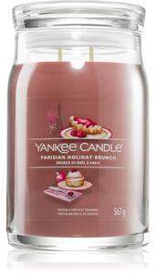 Yankee Candle Parisian Holiday Brunch candela profumata 567 g