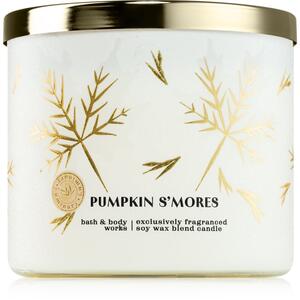 Bath & Body Works Pumpkin Smores candela profumata 411 g