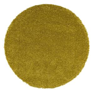 Tappeto verde , ø 100 cm Aqua Liso - Universal