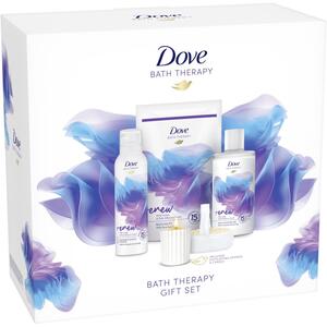 Dove Bath Therapy Renew confezione regalo per il bagno Wild Violet & Pink Hibiscus