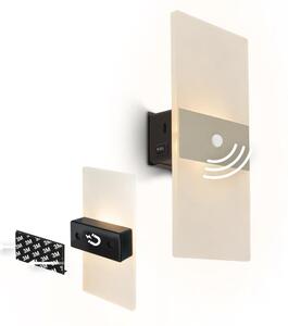 Briloner 3888012 - Lampada LED da parete ricaricabile con sensore AURA LED/2,5W/5V 1800 mAh opaca