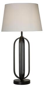 Searchlight EU91101WH - Lampada da tavolo CHIC 1xE27/60W/230V bianca