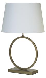 Searchlight EU93102WH - Lampada da tavolo ELEGANT 1xE27/60W/230V bianca