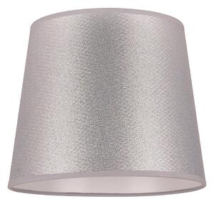 Duolla - Paralume per lampada da tavolo CLASSIC M E27 diametro 24 cm argento