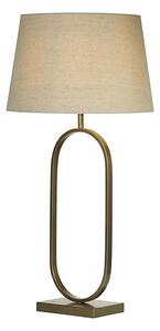 Searchlight EU94102NA - Lampada da tavolo MODISH 1xE27/60W/230V colore crema