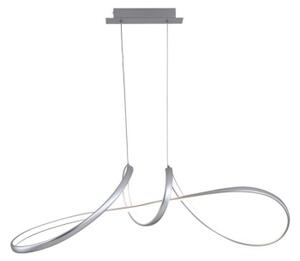 Searchlight 36524GY - Lampadario a sospensione dimmerabile con cavo MAISIE LED/41W/230V