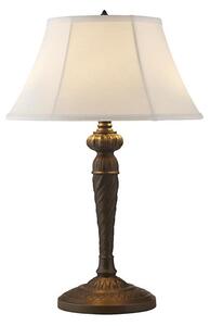 Searchlight EU46092WH - Lampada da tavolo AMY 1xE27/60W/230V