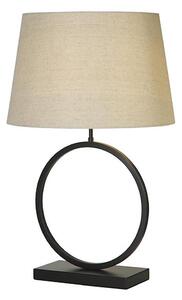 Searchlight EU93101NA - Lampada da tavolo ELEGANT 1xE27/60W/230V colore crema