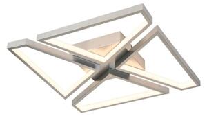 Searchlight 36520SI - Plafoniera LED dimmerabile QUATRO LED/29W/230V 40x40 cm