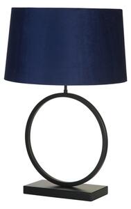 Searchlight EU93101AZ - Lampada da tavolo ELEGANT 1xE27/60W/230V blu