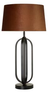 Searchlight EU91101OR - Lampada da tavolo CHIC 1xE27/60W/230V arancione