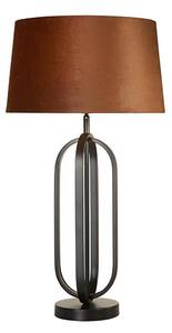 Searchlight EU91101OR - Lampada da tavolo CHIC 1xE27/60W/230V arancione