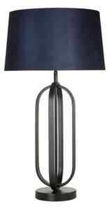 Searchlight EU91101AZ - Lampada da tavolo CHIC 1xE27/60W/230V blu