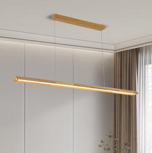 Brilagi - Lampada a sospensione LED su cavo UMEA WOOD LED/40W/230V 150 cm legno