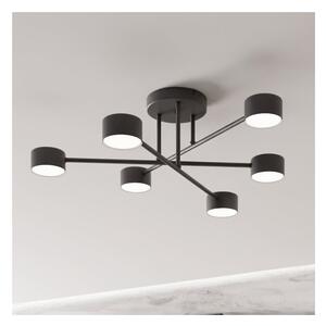 Lampadario a sospensione HALO 6 Black Colore Nero