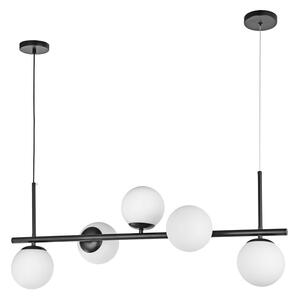 Lampadario sfere nero moderno LEDO W5