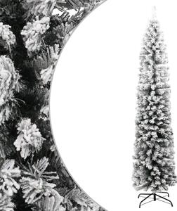Albero di Natale Artificiale con Neve Fioccata Verde 180 cm PVC