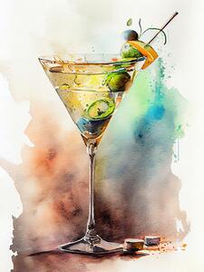 Illustrazione Drinks cocktail, Justyna Jaszke