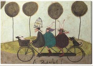 Quadro su tela Sam Toft - A Bikeful