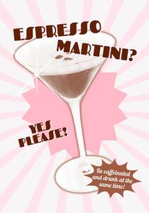 Illustrazione Espresso Martini Yes Please, Athene Fritsch