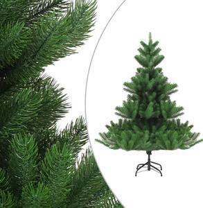 Albero di Natale Artificiale Nordmann Preilluminato Verde 150cm