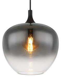 Globo 15548H1 - Lampadario a sospensione con filo MAXY 1xE27/60W/230V nero