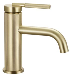 Rubinetto da lavabo Rea Serra Brush Gold low