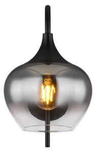 Globo 15548W - Applique MAXY 1xE27/40W/230V nero