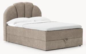 Letto boxsrping con vano contenitore Romia