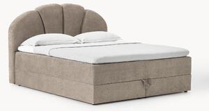 Letto boxsrping con vano contenitore Romia