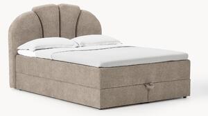 Letto boxsrping con vano contenitore Romia