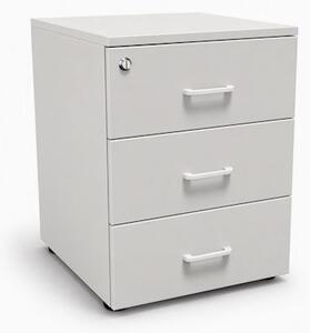 Cassettiera ACTIU PRISMA 41x57x56,5H cm su ruote 3 cassetti con serrat