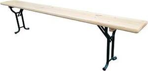 Set di panche per birra BAVORD LUX 220x25cm