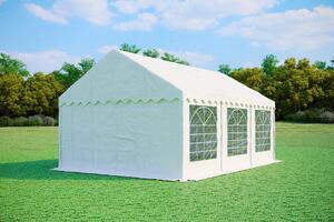 Tenda per feste 4x6 metri, PVC PREMIUM, 500 g/m² - Bianca