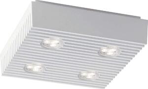 Lampada a soffitto Philips myLiving, modello 690673116, con 4 lampadine LED, temperatura di colore 2700 K, grado di protezione IP20, colore bianco