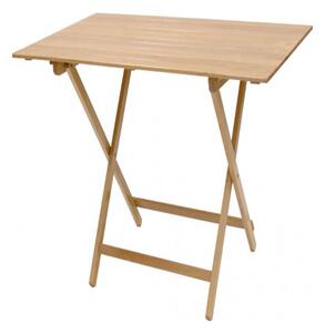 PIC-NIC - tavolo da giardino pieghevole salvaspazio in legno 60x80
