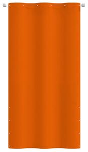 Paravento per Balcone Arancione 120x240 cm in Tessuto Oxford