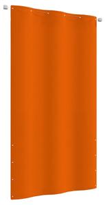 Paravento per Balcone Arancione 120x240 cm in Tessuto Oxford