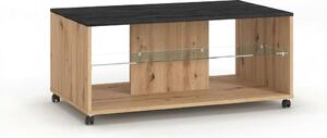 Tavolino Salotto Norte KS Moderno Design Soggiorno Rettangolare 101x60x45cm