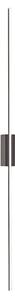 Plafoniera moderno gea luce cynara p fcypt1 led titanio alluminio silicone - Gea Luce