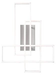 Plafoniera moderna gea luce dyana p fdypb1 led bianco alluminio silicone - Gea Luce